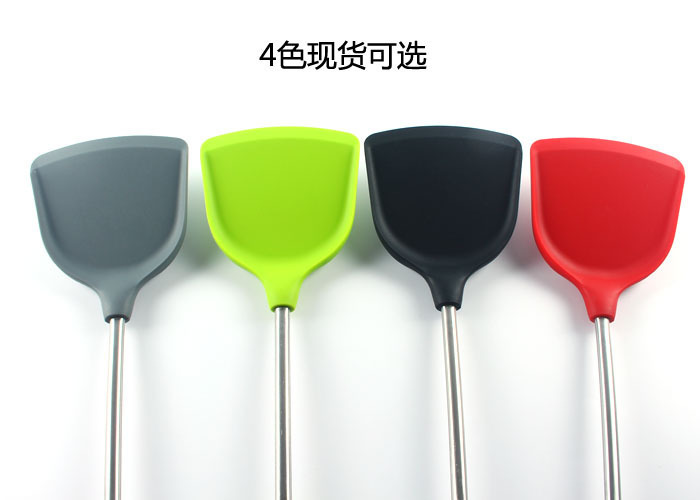 硅膠鍋鏟安全嗎，硅膠鍋鏟高溫有毒嗎，硅膠鍋鏟可以下油鍋嗎